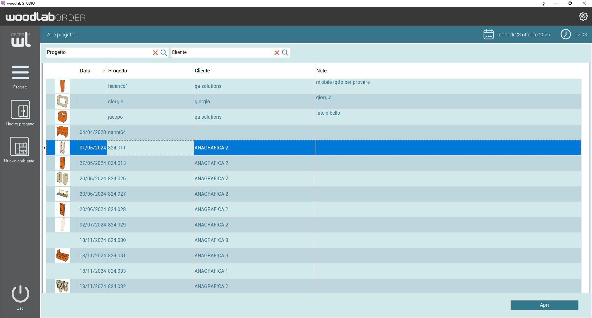 WoodLab Studio Interface 2