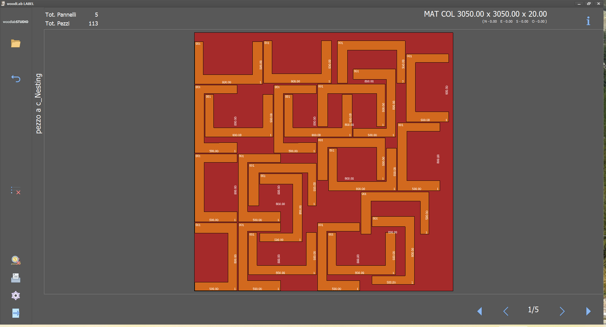WoodLab Studio Interface 1